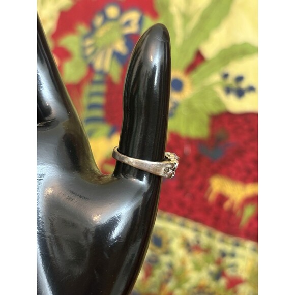 Sterling Silver Amethyst Ring Womens Size 9 Beautiful - Picture 9 of 11